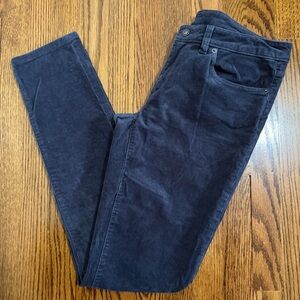 Patagonia Slim Leg Navy Corduroy Pant Size 10